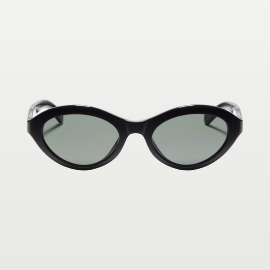 Valentino Cat-Eye Acetate Eyewear — BLACK/GRAY