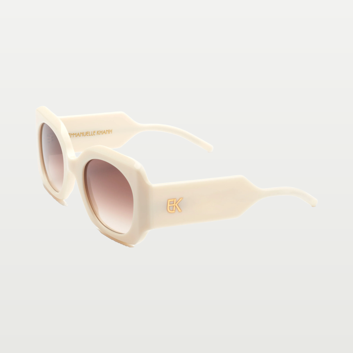 Emmanuelle Khanh Sunglasses 8065 — 11 - Egg Shell