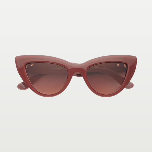 Emmanuelle Khanh Sunglasses CHERRY — GLOSSY SIENA