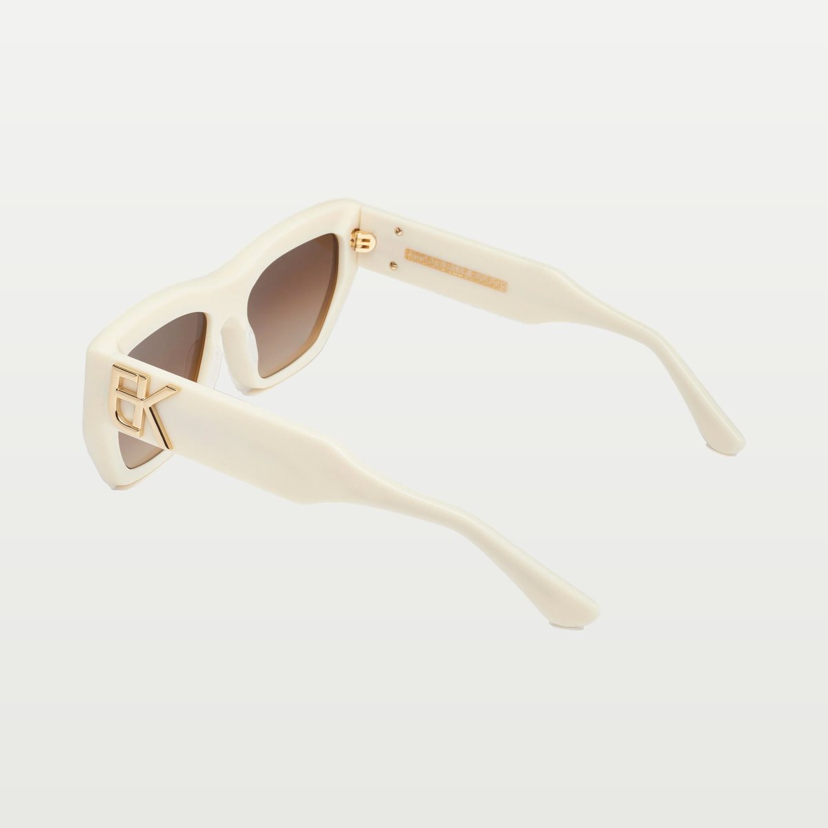 Emmanuelle Khanh Sunglasses SILENCIO — IVORY