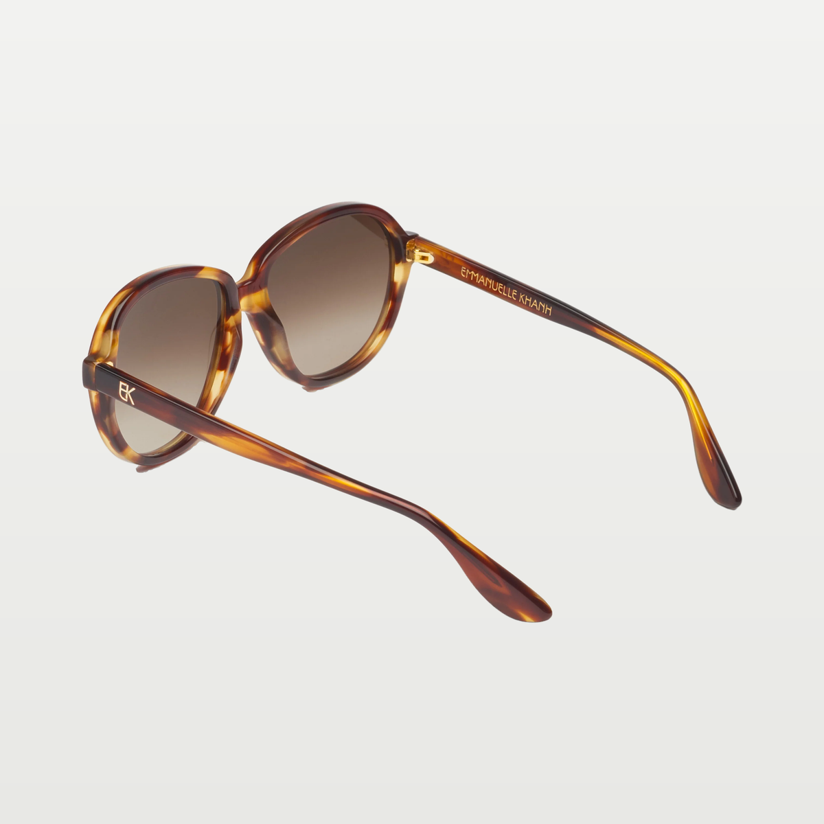 Emmanuelle Khanh Sunglasses MANO-SOL — HAVANA FLAME