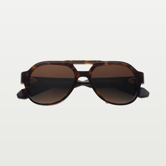 Emmanuelle Khanh Sunglasses ORION — CLASSIC ORGANIC HAVANA