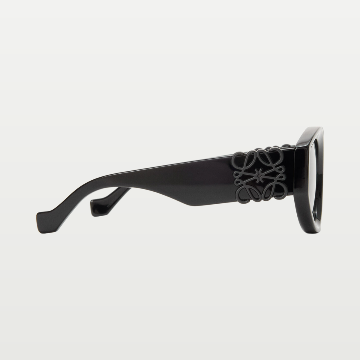 LOEWE Maxi Anagram Butterfly Sunglasses in Black Black