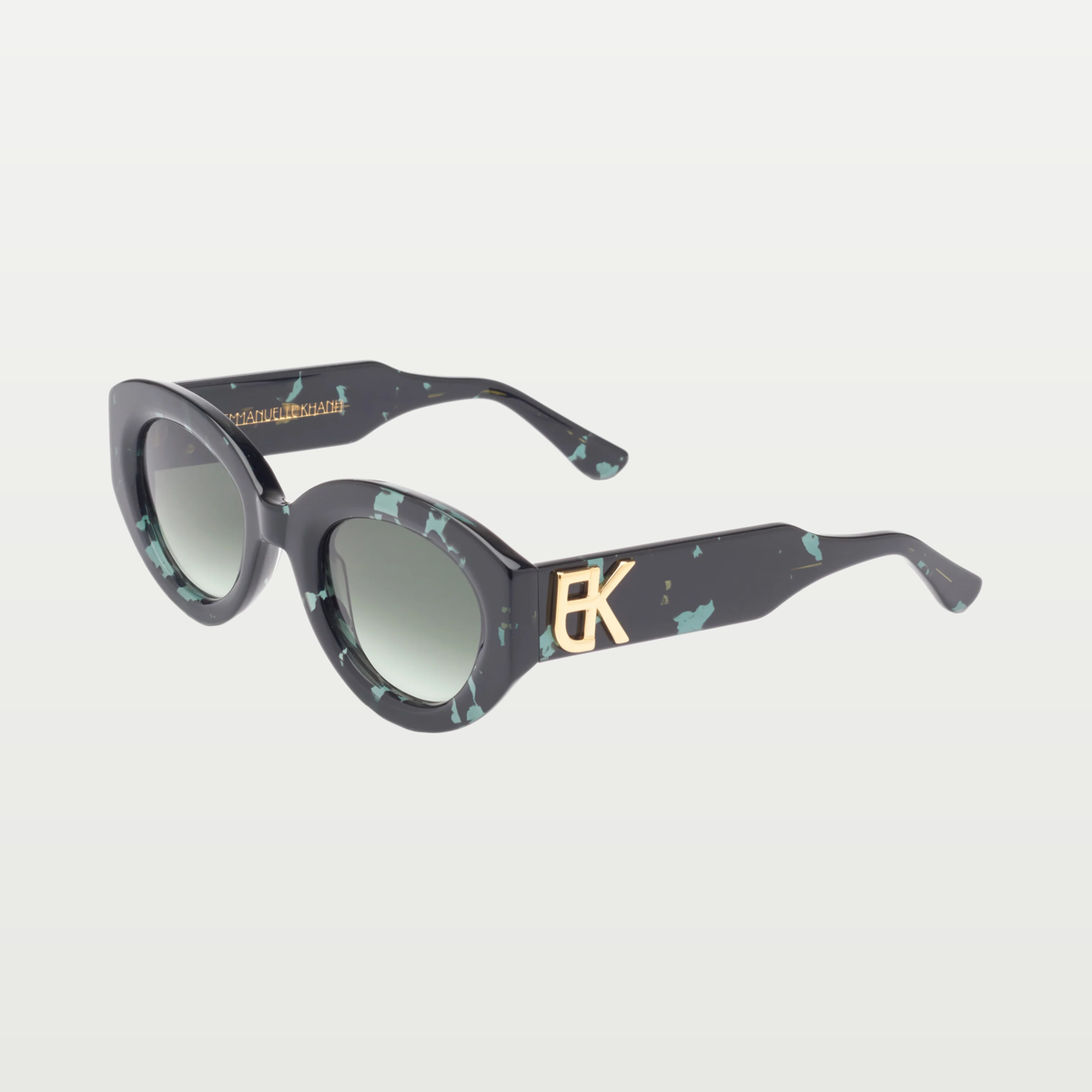 Emmanuelle Khanh Sunglasses PALACE — GREEN SHINE