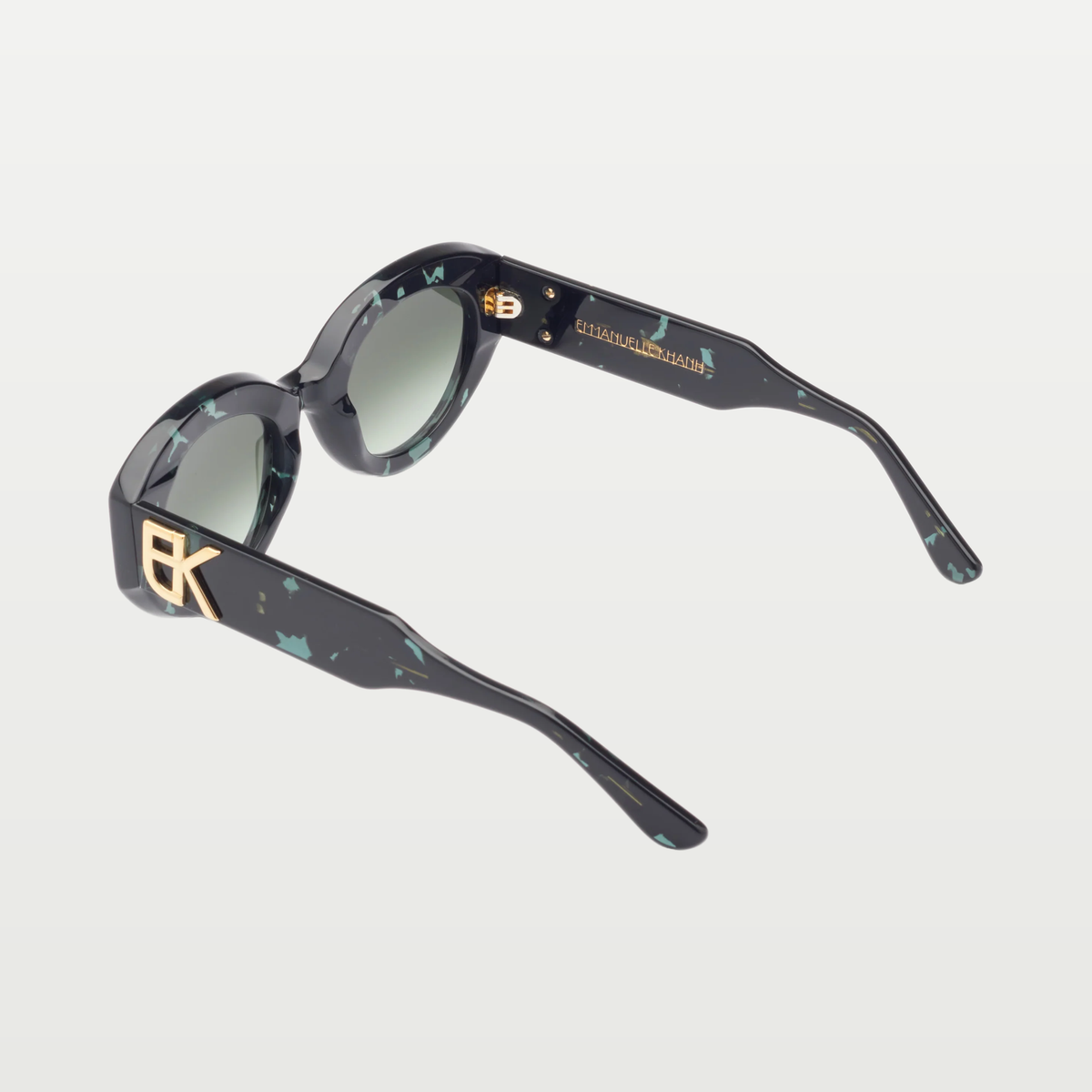 Emmanuelle Khanh Sunglasses PALACE — GREEN SHINE
