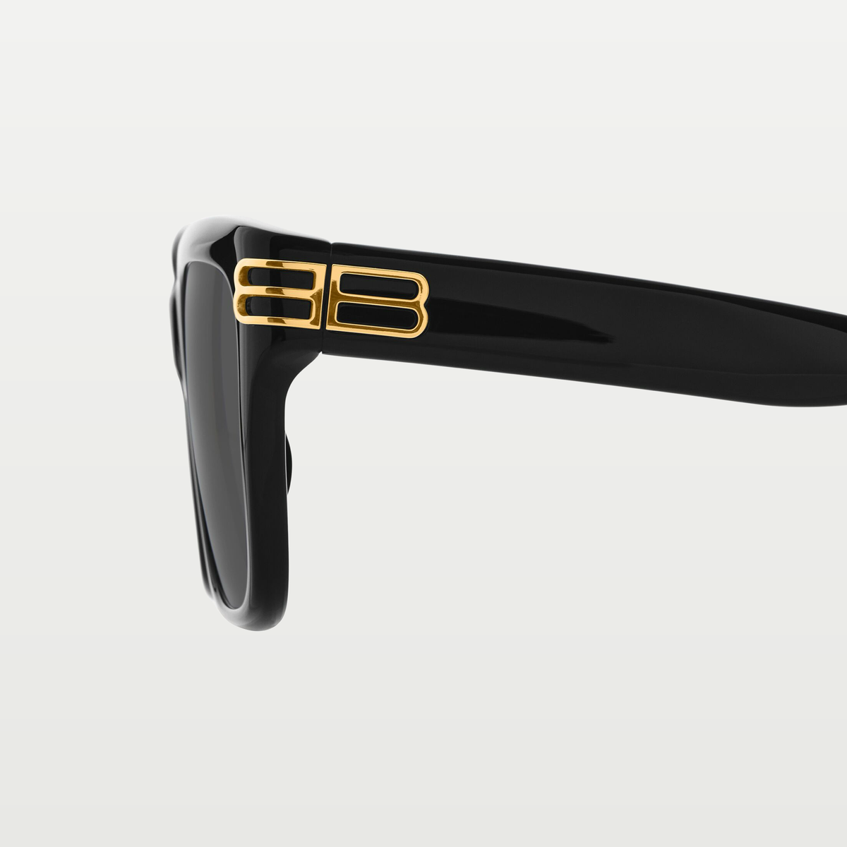 Balenciaga Women's Casino Square Af Sunglasses in Black