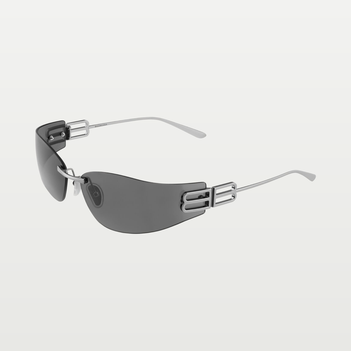 Balenciaga Women's Gossip D-frame Sunglasses in Silver