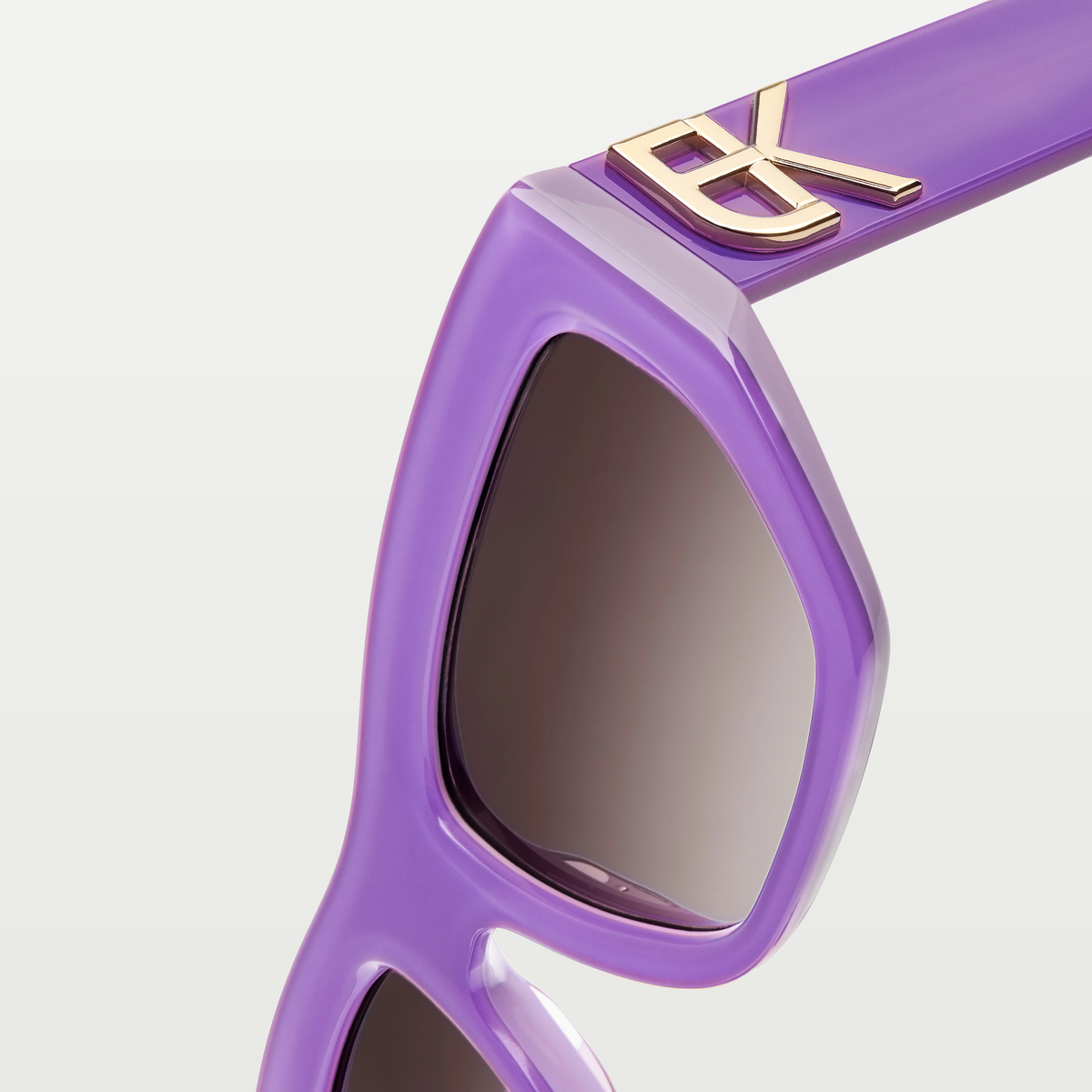 Emmanuelle Khanh Sunglasses SILENCIO — GLOSSY LAVENDER