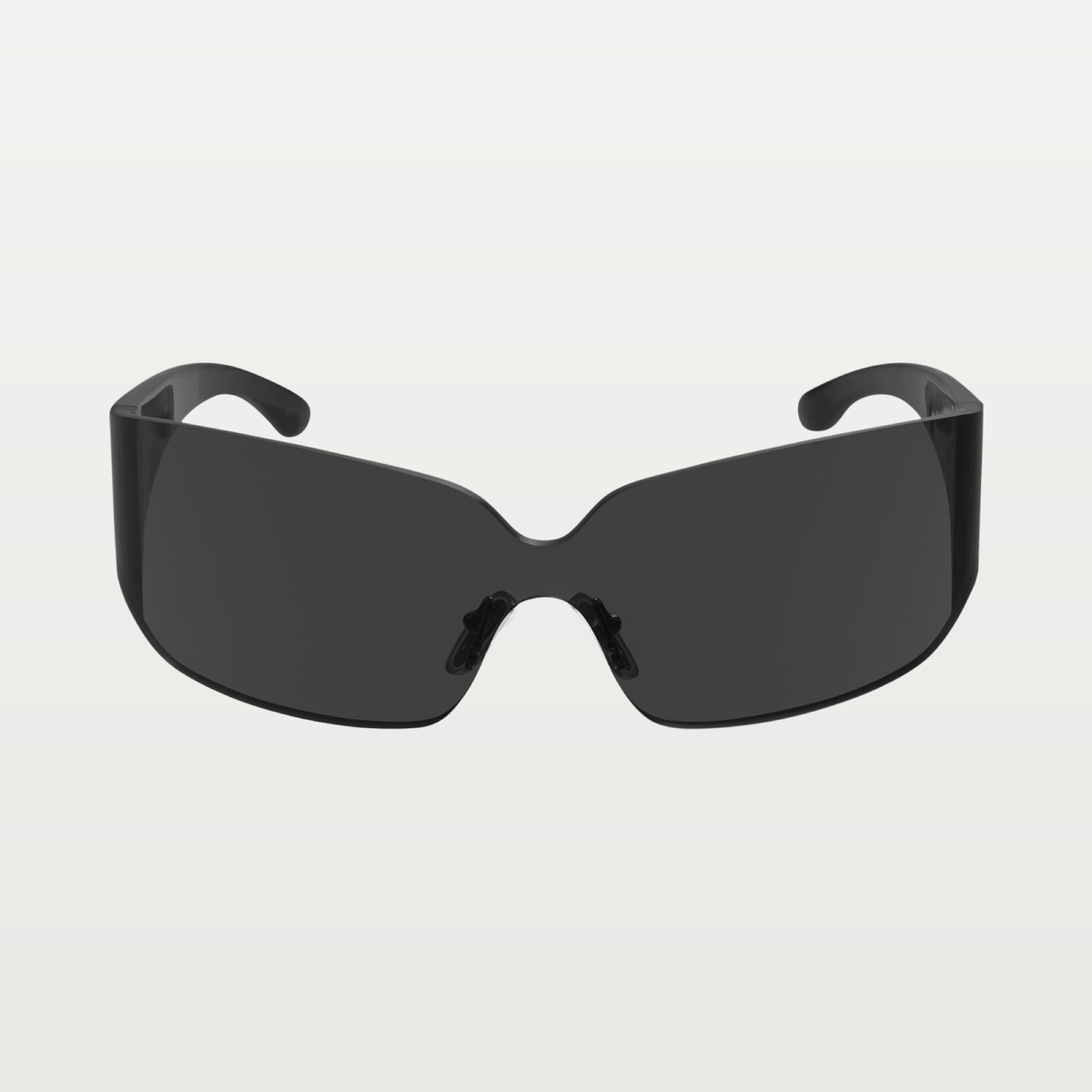 Balenciaga Mono Square Sunglasses in Black