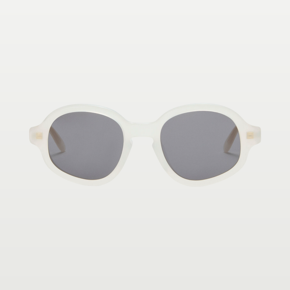LOEWE Delta Slim sunglasses in Milky Ivory