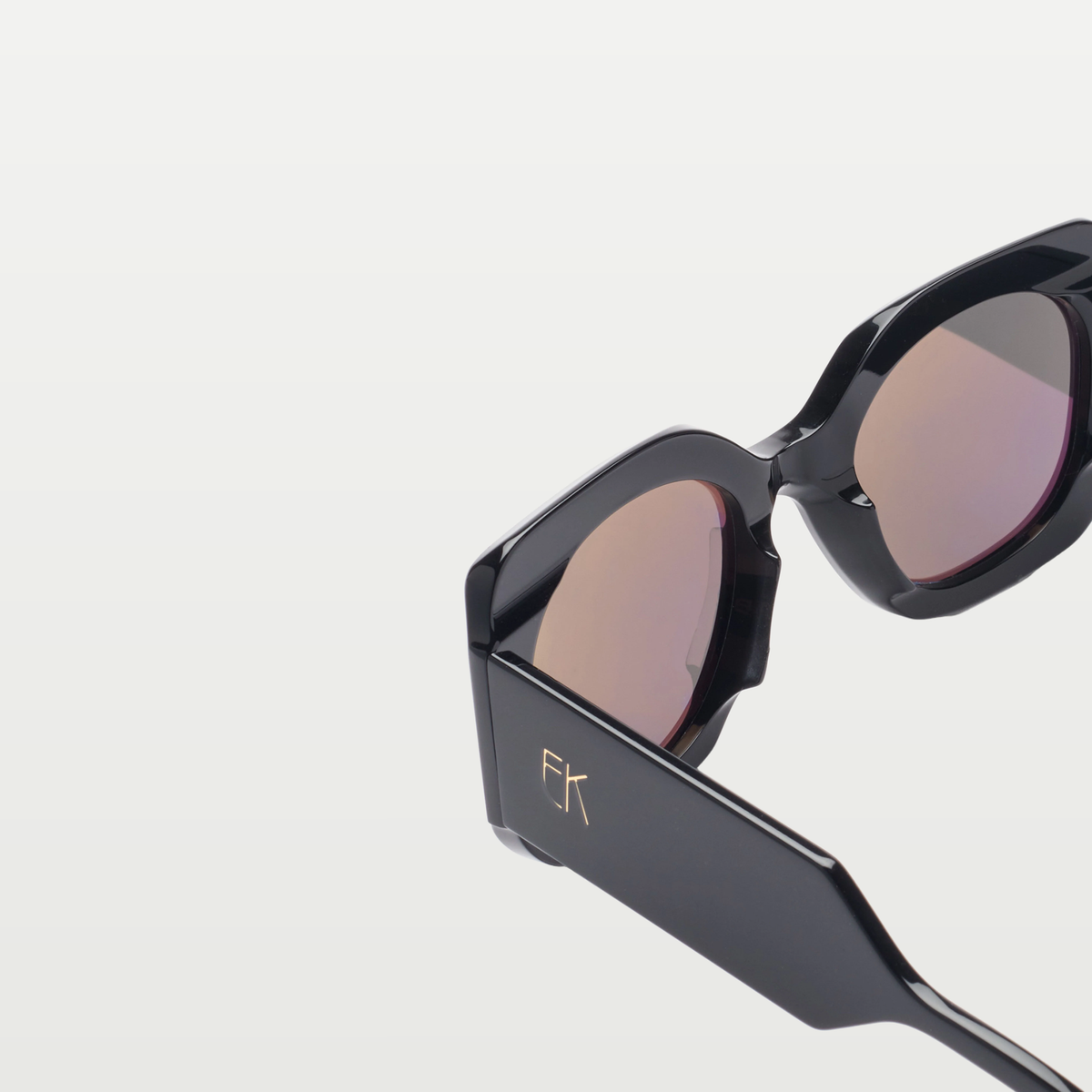 Emmanuelle Khanh Sunglasses 8065 — ORGANIC BLACK