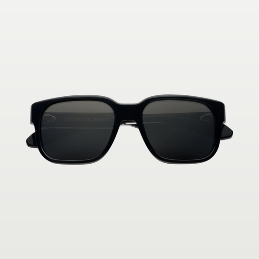 Emmanuelle Khanh Sunglasses RUSH — ORGANIC CRYSTAL BLACK - AR