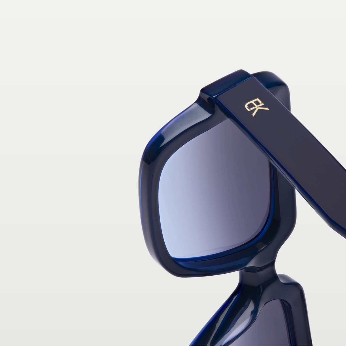 Emmanuelle Khanh Sunglasses BAMBINO — GLOSSY BLUE