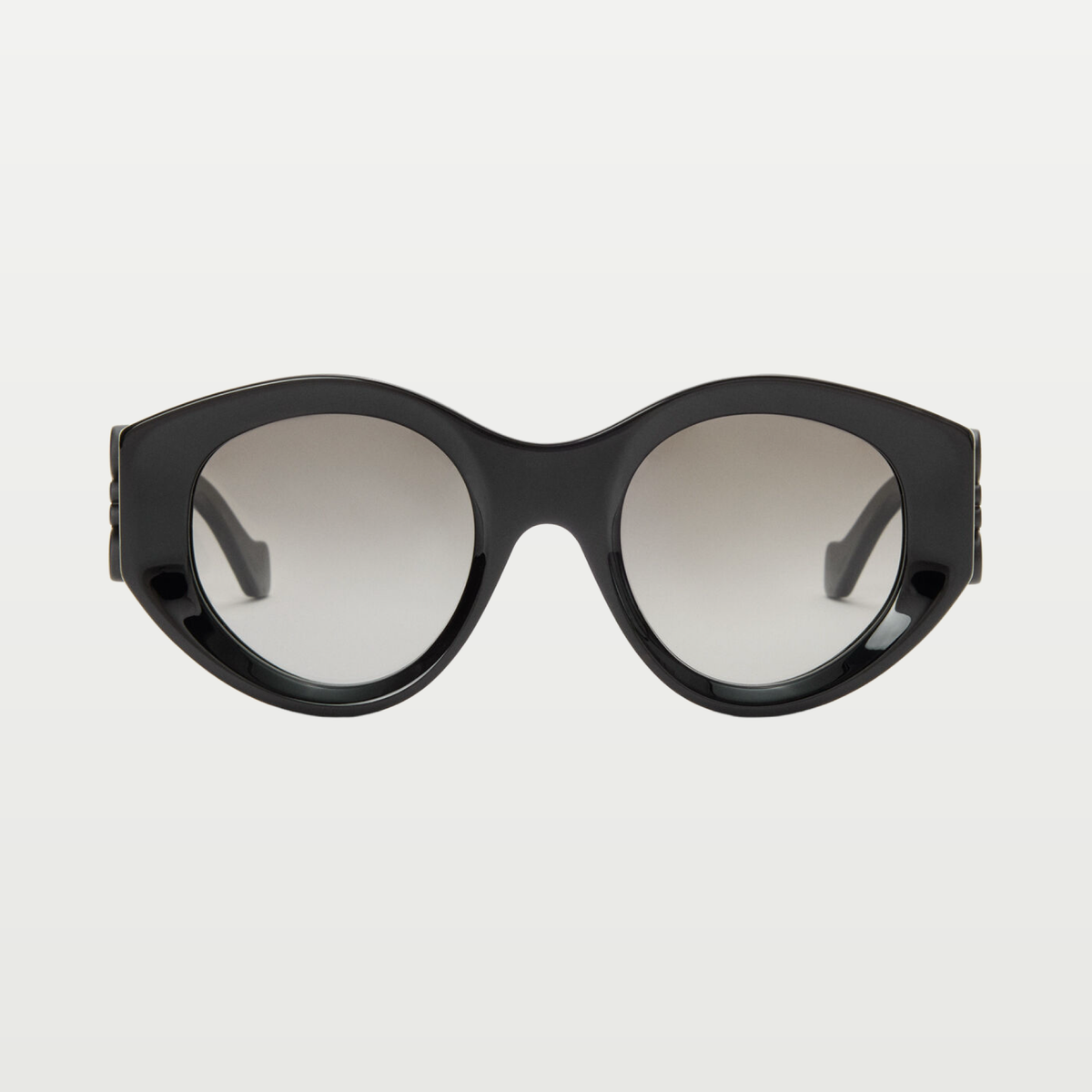 LOEWE Maxi Anagram Butterfly Sunglasses in Black Black
