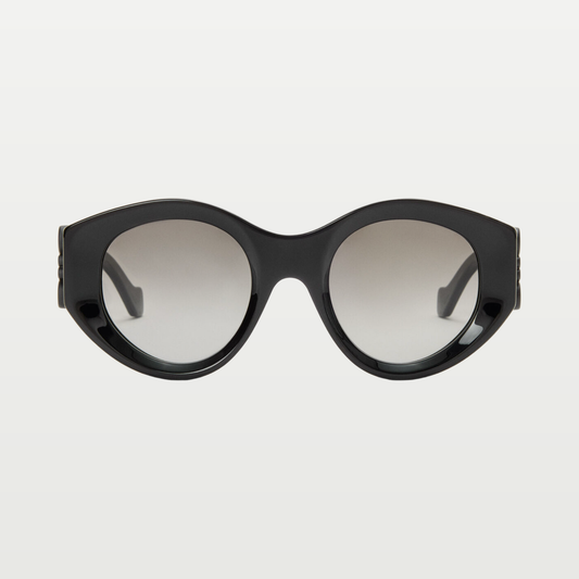 LOEWE Maxi Anagram Butterfly Sunglasses in Black Black
