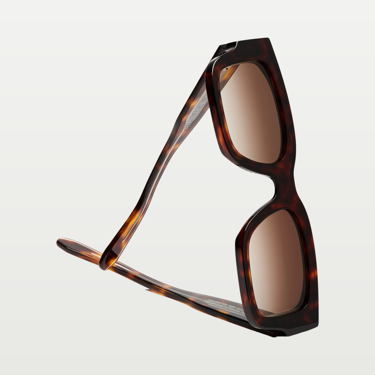 Emmanuelle Khanh Sunglasses CALCUTTA — DARK SCALE