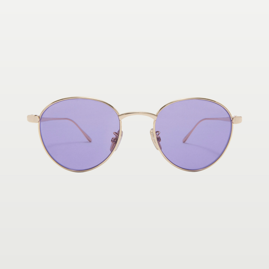 LOEWE Groove Round sunglasses in Purple