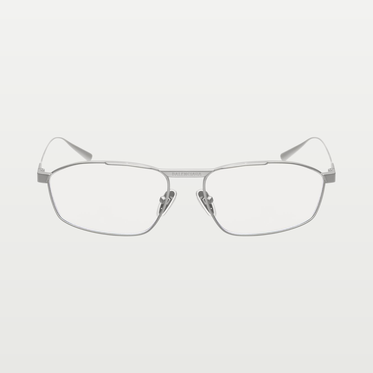 Balenciaga Men's Tag 3.0 D-frame Sunglasses in Silver