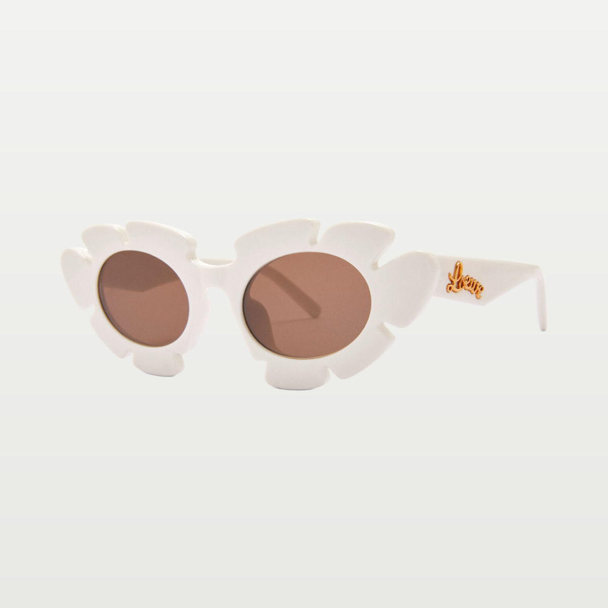 LOEWE Flower sunglasses in Ivory