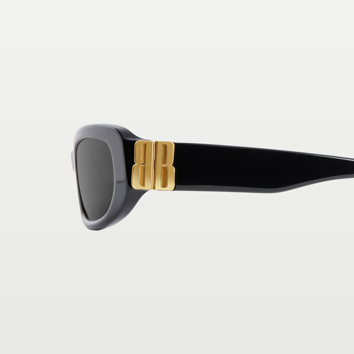 Balenciaga Women's Cosmo Rectangle Sunglasses in Black