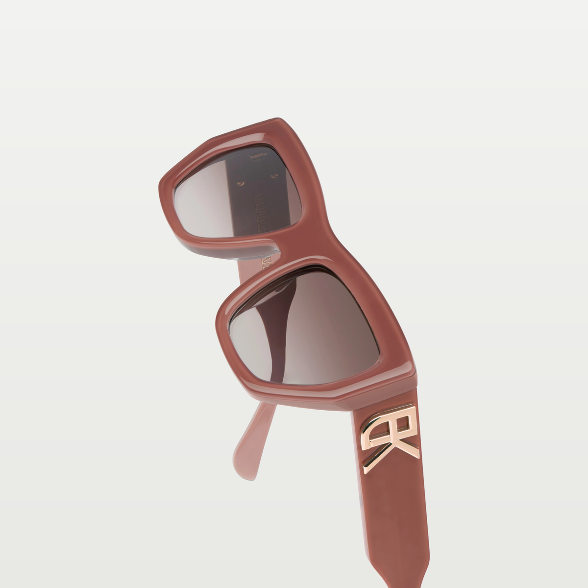 Emmanuelle Khanh Sunglasses SILENCIO — 54 - Brick red