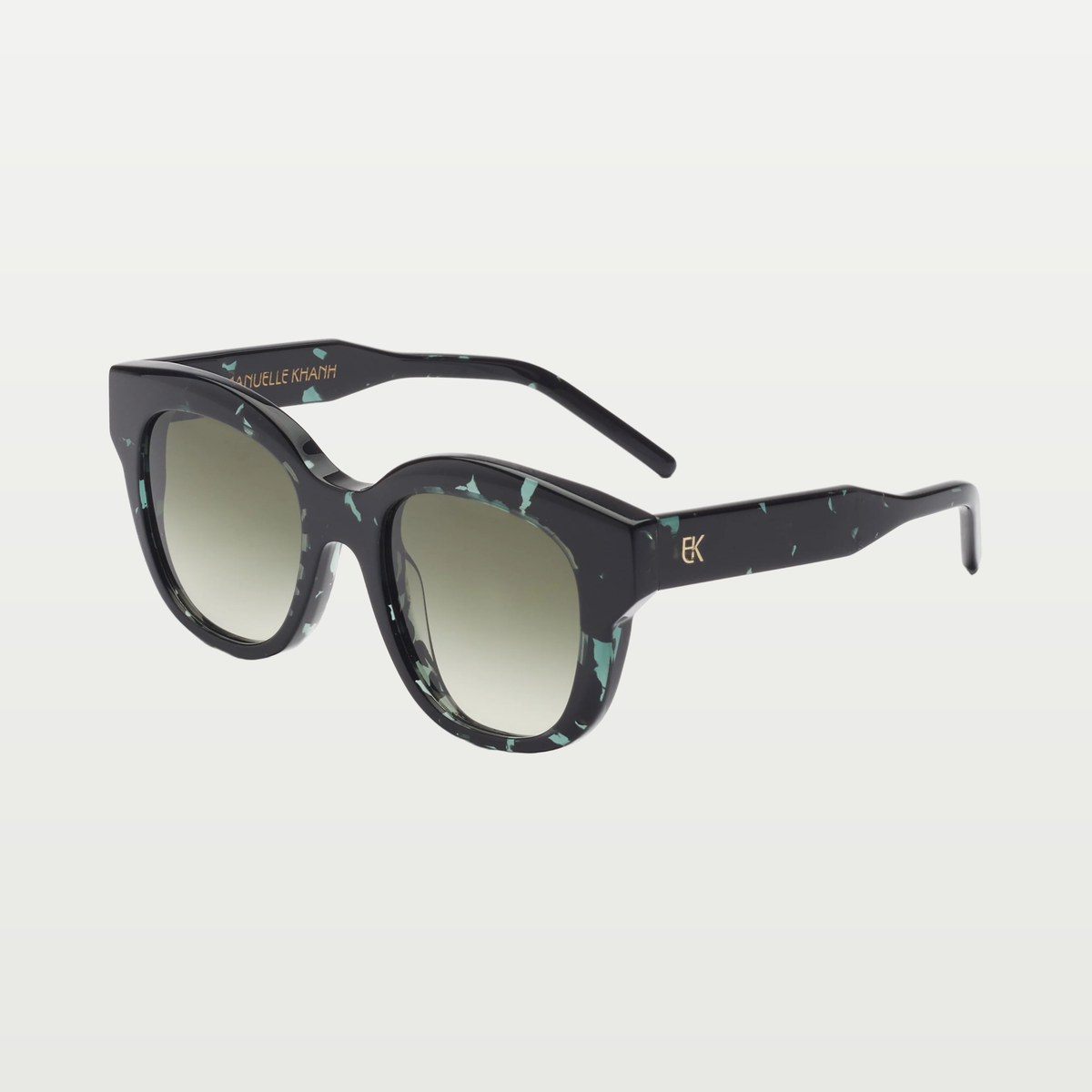 Emmanuelle Khanh Sunglasses ZIGGY — ORGANIC GREEN RADIANCE