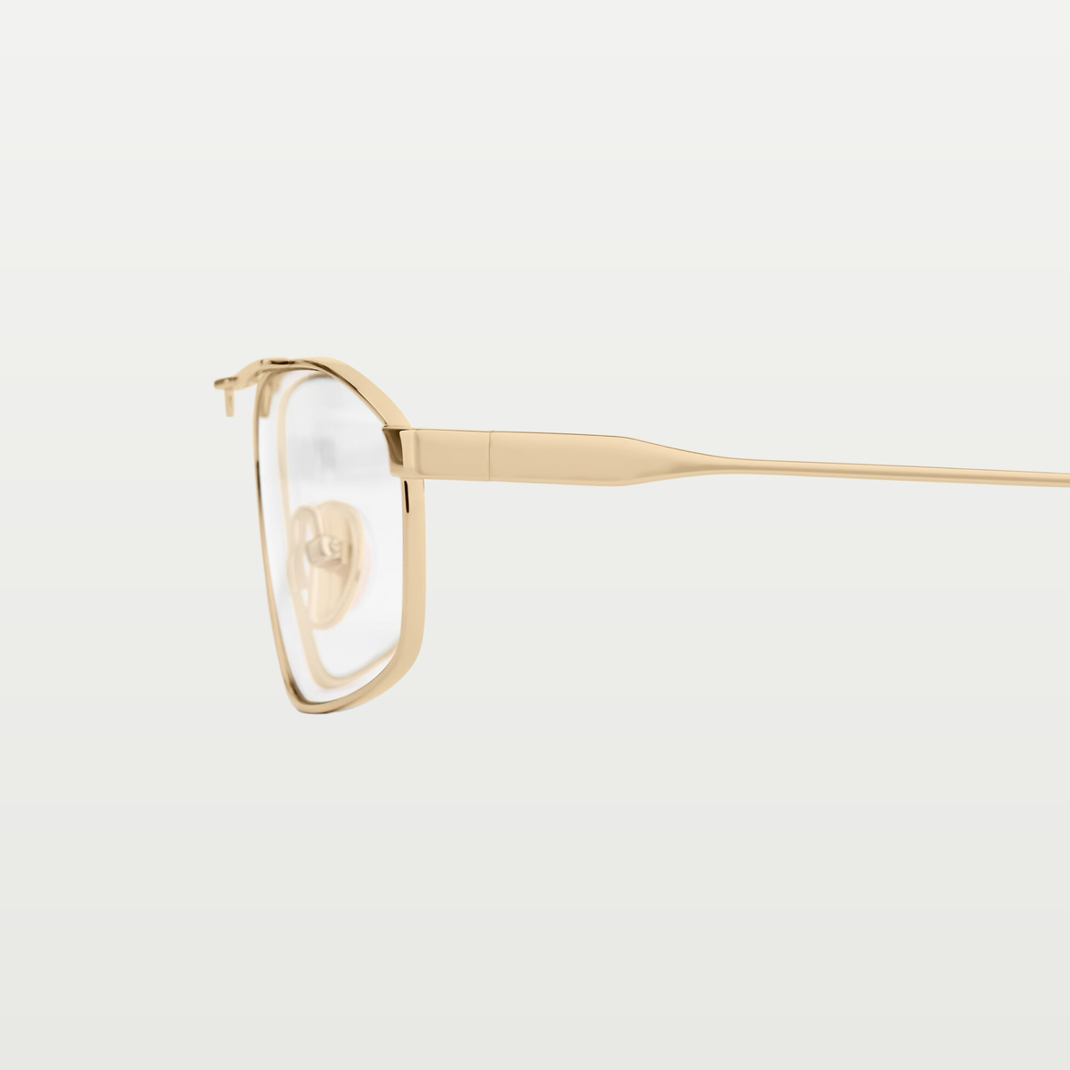 Balenciaga Men's Tag 3.0 D-frame Sunglasses in Light Gold