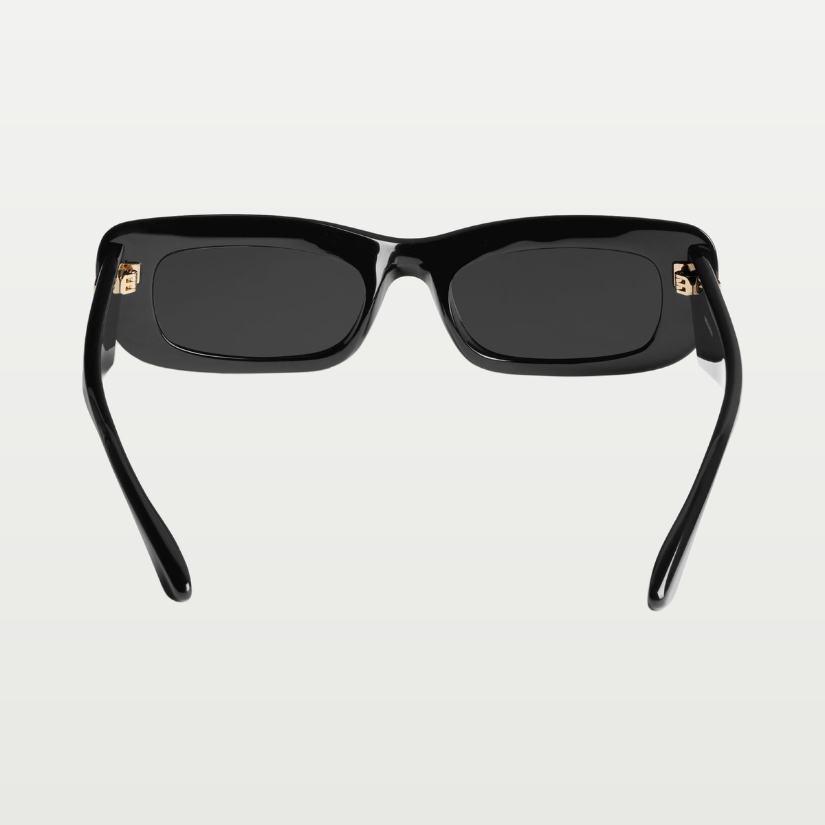 Balenciaga Women's Diva Rectangle Sunglasses in Black