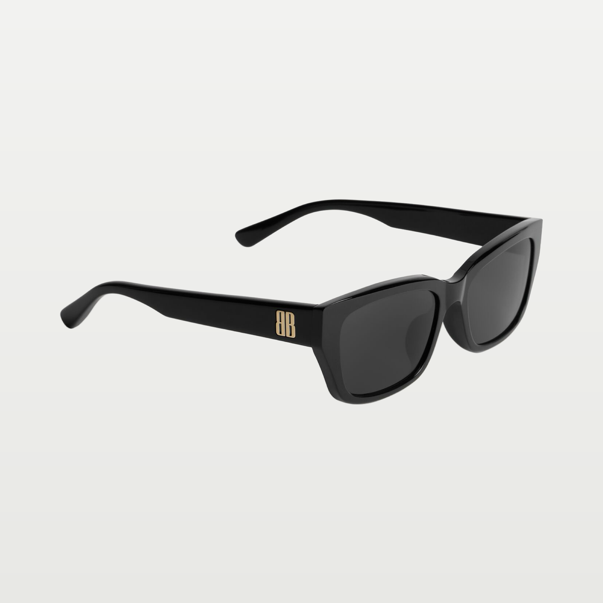 Balenciaga Women's Nano Square Af Sunglasses in Black