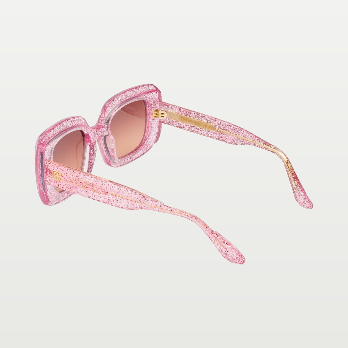Emmanuelle Khanh Sunglasses PAMELA — PINK SEQUIN