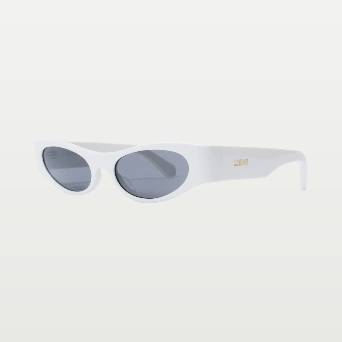 LOEWE Flash Slim Cateye sunglasses in White