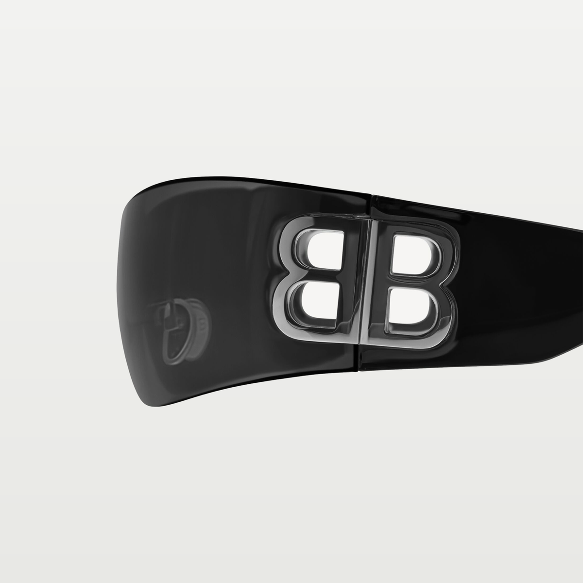 Balenciaga Women's Bossy Mask Sunglasses in Black