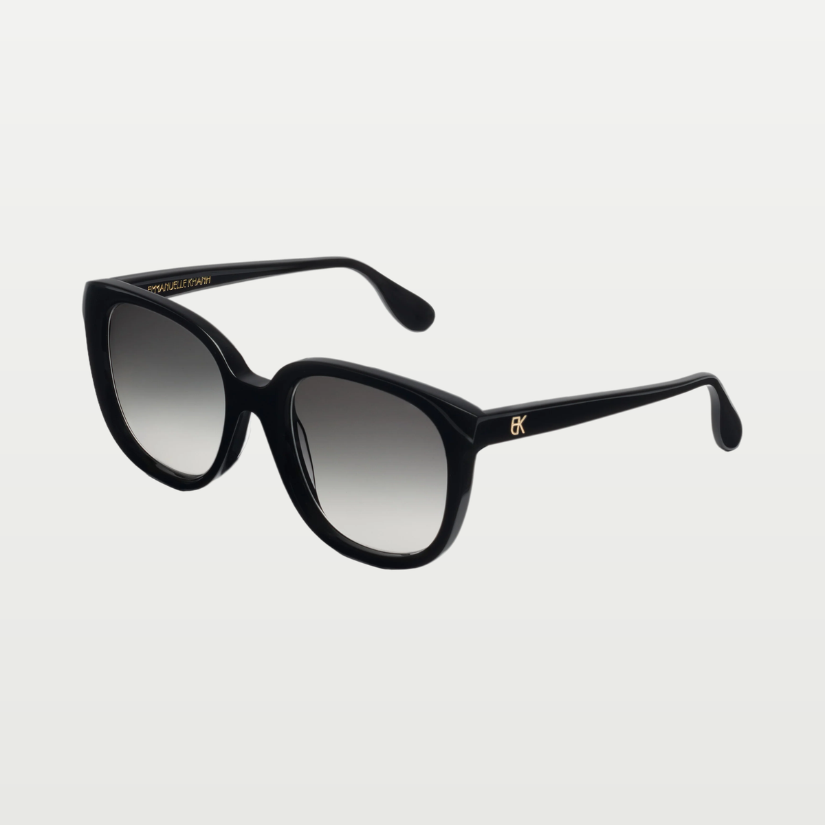 Emmanuelle Khanh Sunglasses HYDRA — ORGANIC BLACK