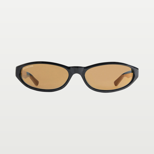Balenciaga Neo Round Sunglasses in Black