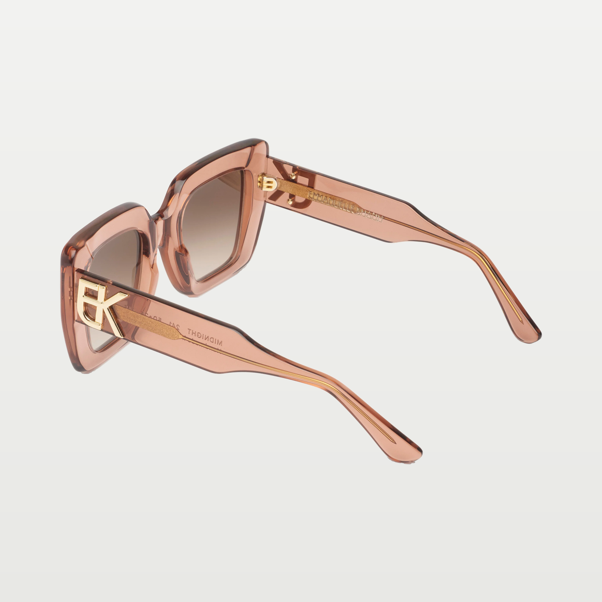 Emmanuelle Khanh Sunglasses MIDNIGHT — SIENA CRYSTAL