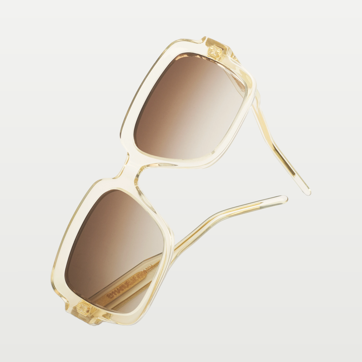 Emmanuelle Khanh Sunglasses BAMBINO — CRYSTAL CLEAR