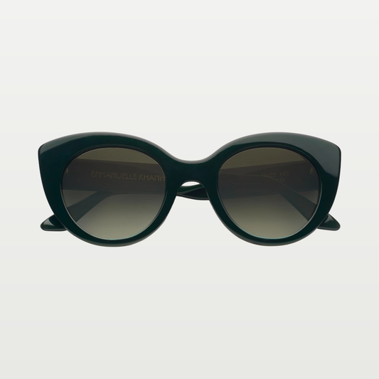 Emmanuelle Khanh Sunglasses PORTIA — GLOSSY FOREST