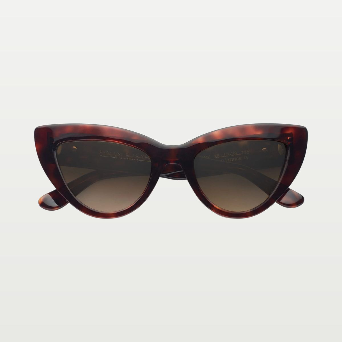 Emmanuelle Khanh Sunglasses CHERRY — DARK SCALE