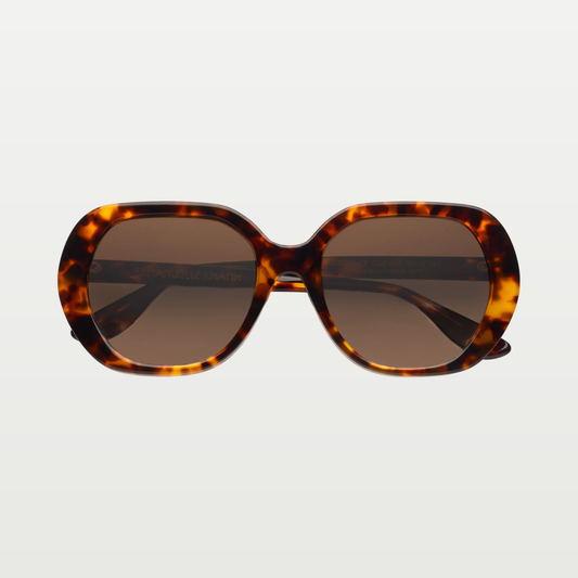 Emmanuelle Khanh Sunglasses ORPHEE-SOL — ORGANIC BRONZE SCALE