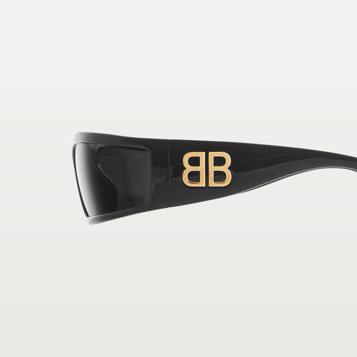 Balenciaga Sunset Rectangle Sunglasses in Black