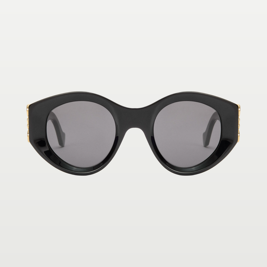 LOEWE Maxi Anagram Butterfly Sunglasses in Black