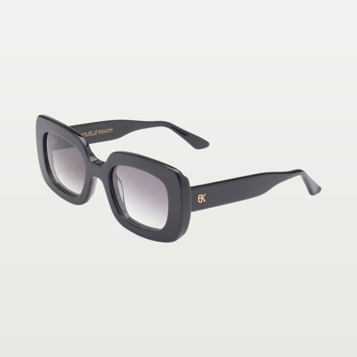 Emmanuelle Khanh Sunglasses PAMELA — ORGANIC BLACK