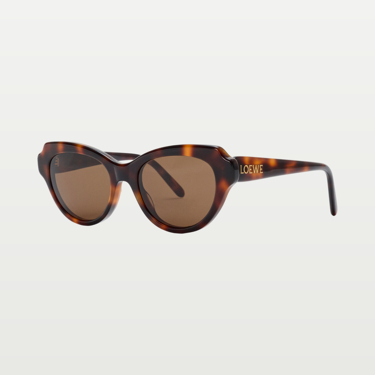 LOEWE Swan Slim sunglasses in Havana