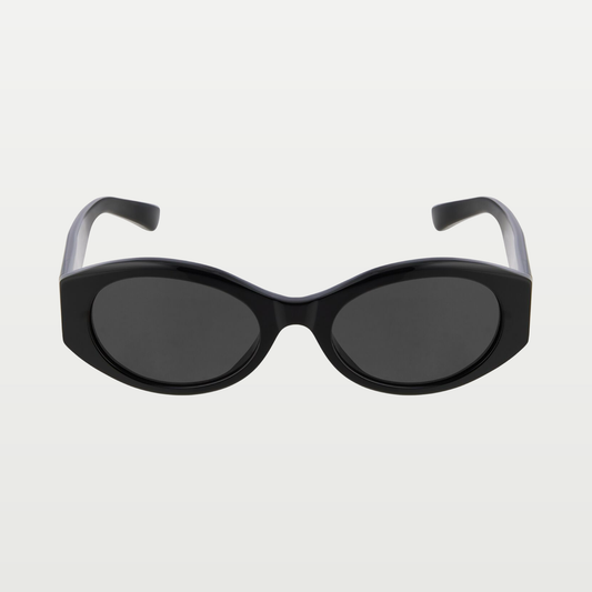 Balenciaga Women's Nano Round Af Sunglasses in Black