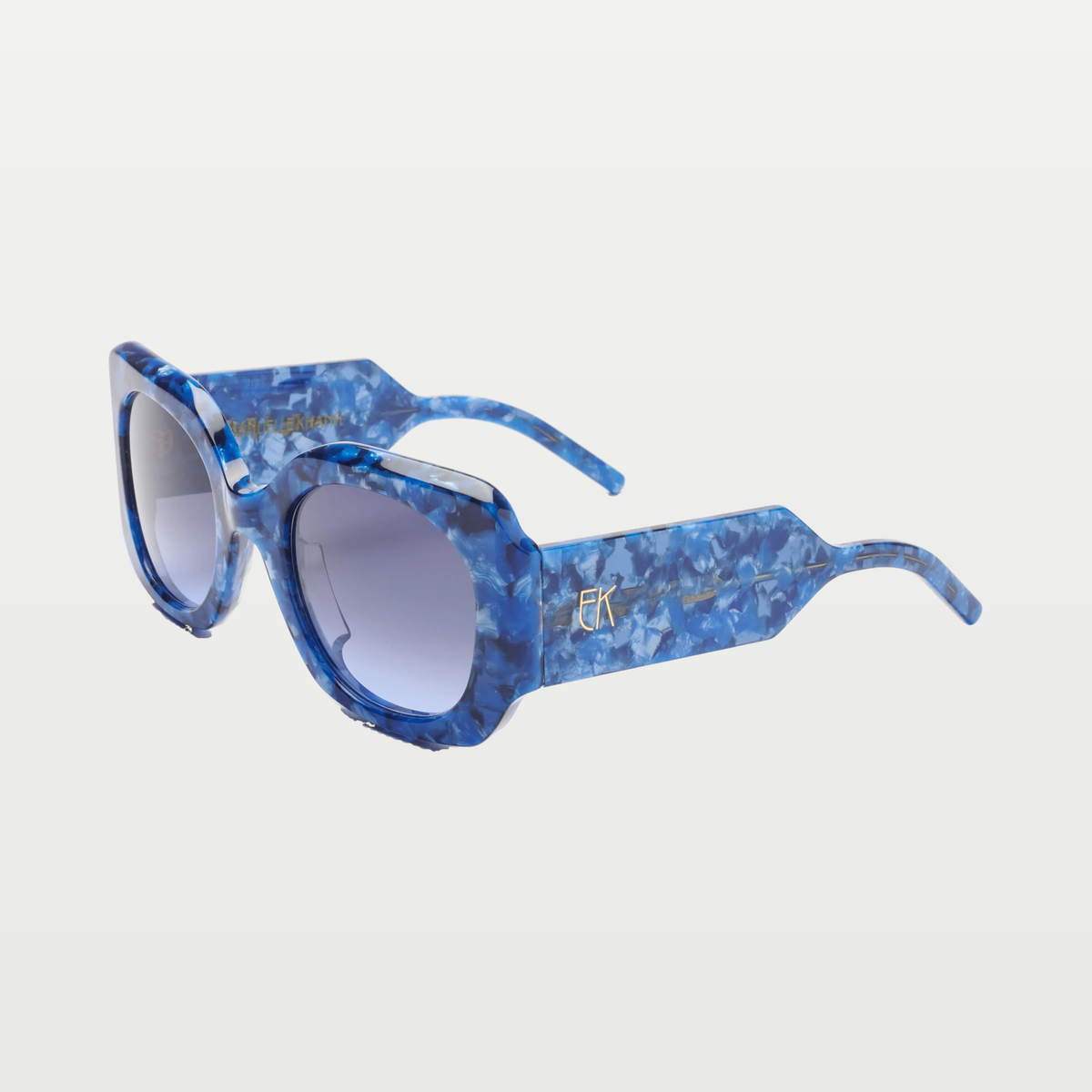 Emmanuelle Khanh Sunglasses 8065 — BLUE BUBBLEGUM