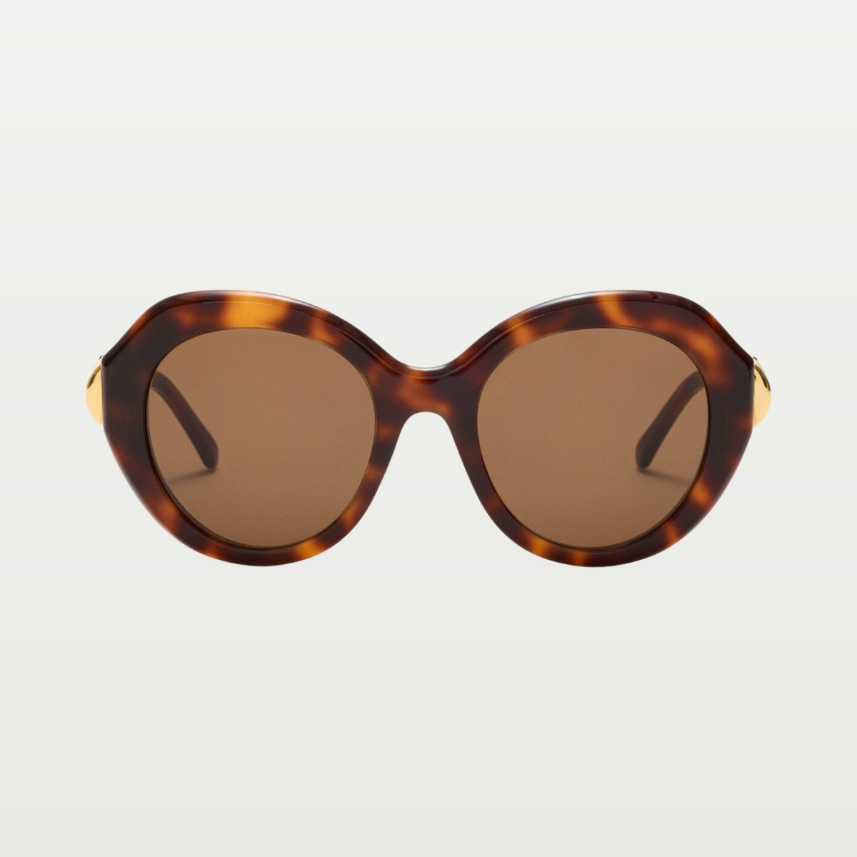LOEWE Coil Butterfly sunglasses in Havana