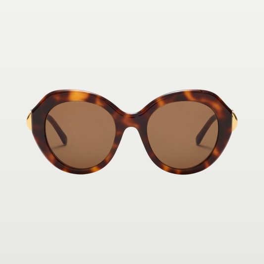 LOEWE Coil Butterfly sunglasses in Havana