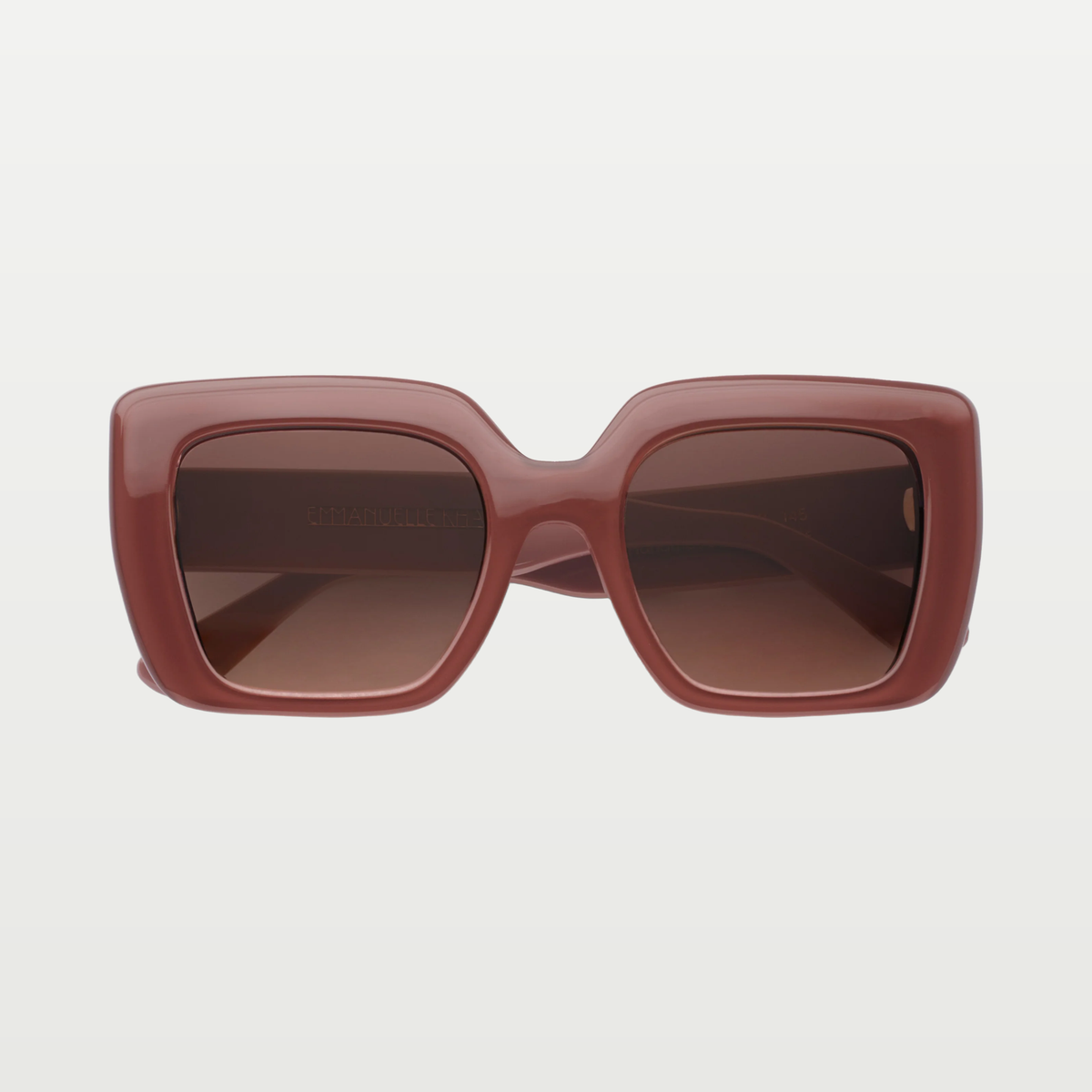 Emmanuelle Khanh Sunglasses FOXY — GLOSSY SIENA