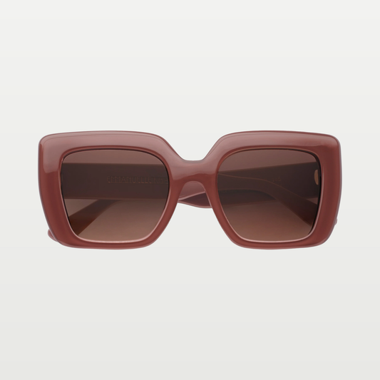 Emmanuelle Khanh Sunglasses FOXY — GLOSSY SIENA