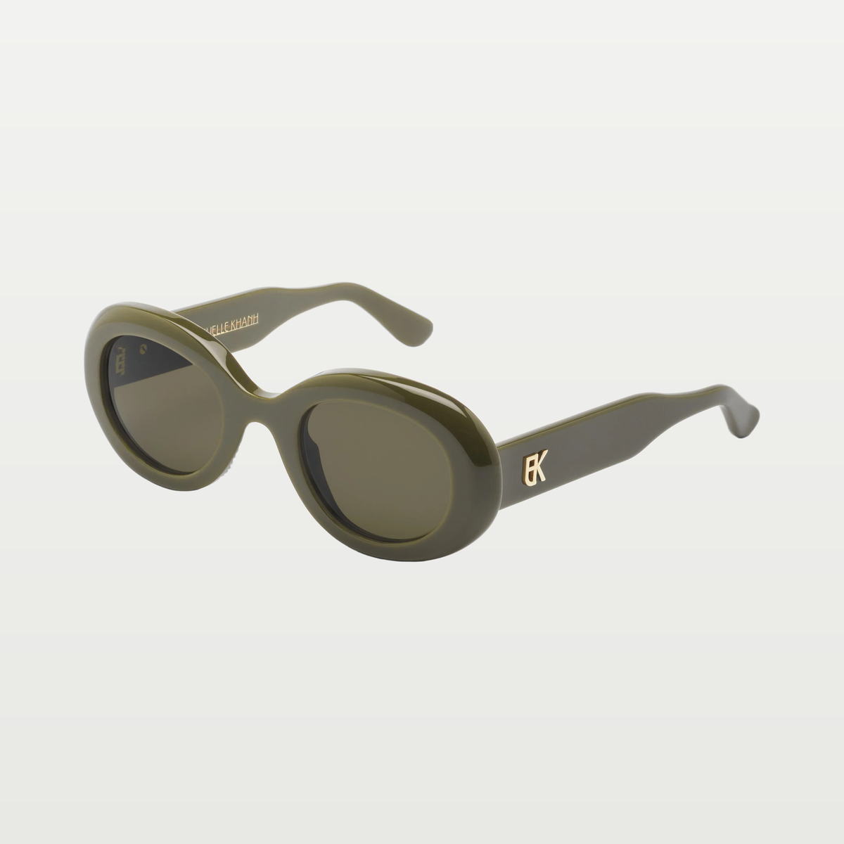 Emmanuelle Khanh Sunglasses QUEEN — OLIVE
